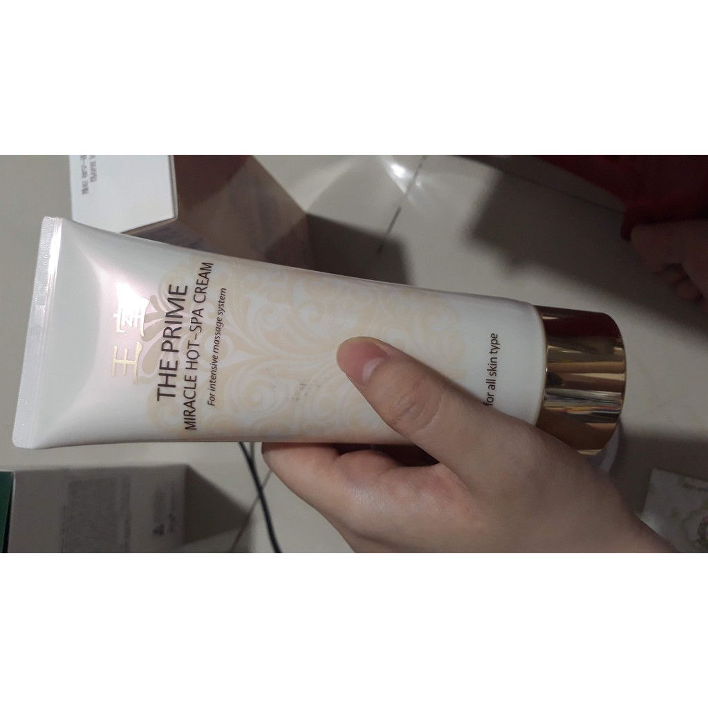 <thanh lý> Kem tan mỡ  The Prime Miracle Hot-Spa Cream Hàn Quốc