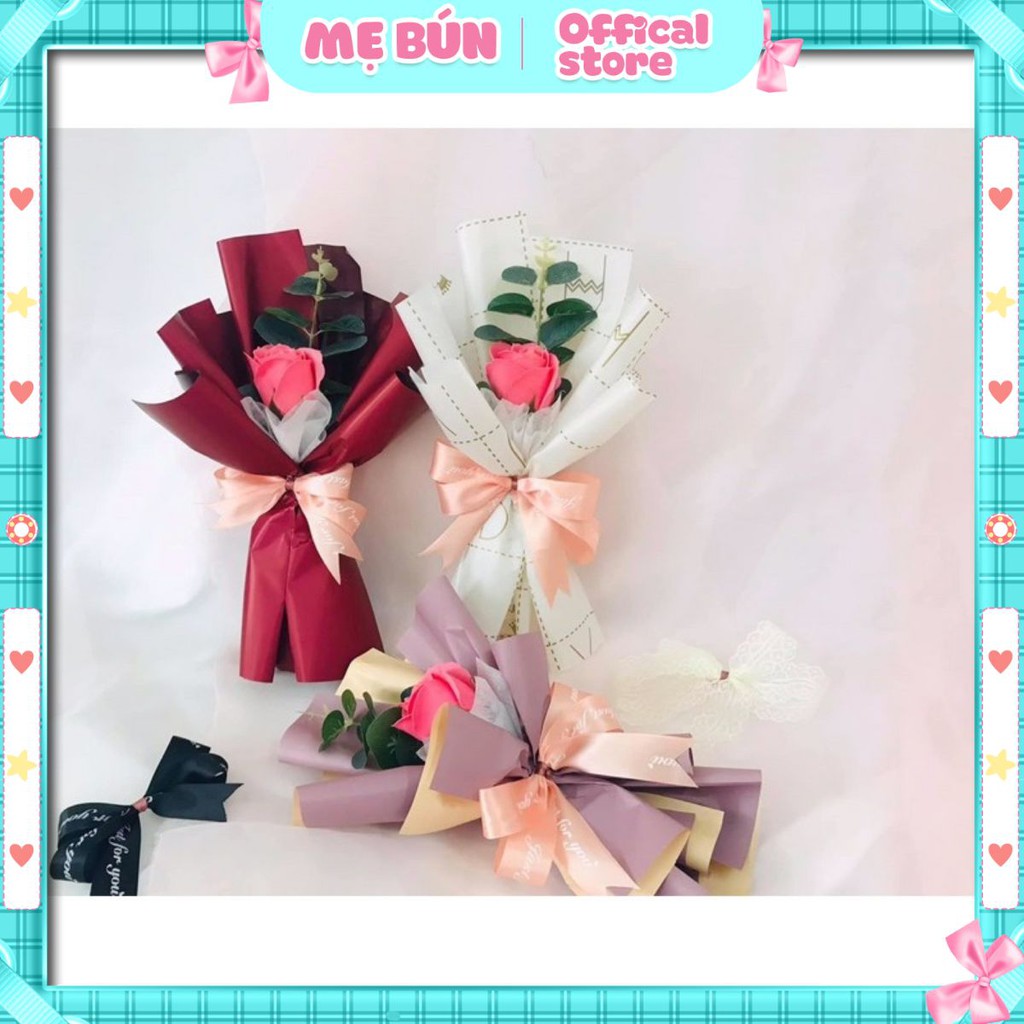 quà tặng hoa sáp thơm bó 1 bông quà tặng 8-3,20-10,20-11 cho bạn gái 🌺