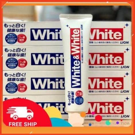 Kem đánh răng White Nhật [FREE SHIP_CHÍNH HÃNG] chuẩn nội địa nhật, ảnh thật, làm trắng răng bản full size 150g mẫu mơi