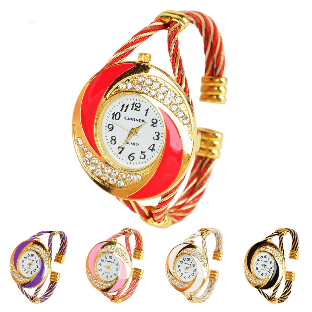 1 Đồng Hồ Kim LianLi Nữ Dây Thép Thời Trang