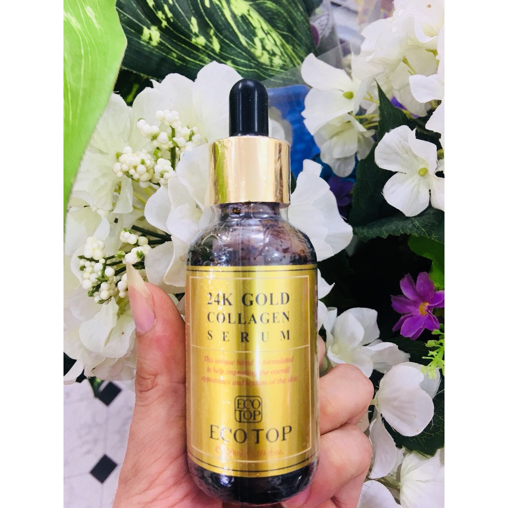 Tinh Chất Serum Vàng Chống Lão Hoá 24k Gold Collagen Ecotop 50ml