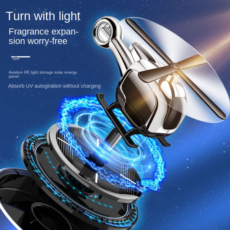 Máy Khuếch Tán Tinh Dầu Xoay Khử Mùi Năng Lượng Mặt Trời Cho Xe Hơi VinFast VF8 VF9 VF E34 VF5 VF7 Lux2.0 Lux A2.0 Vf33