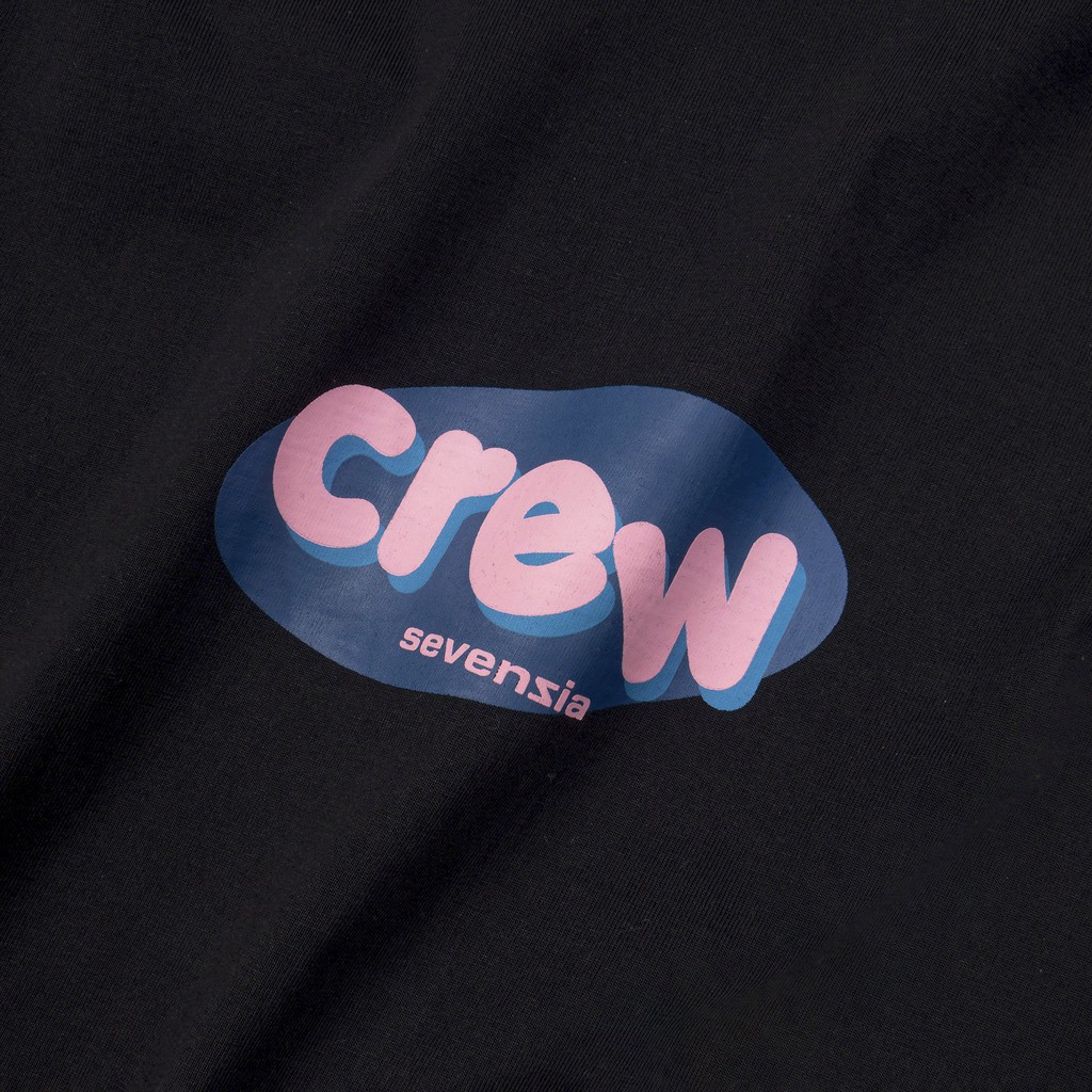 Áo thun Crew 07.07 - Đen