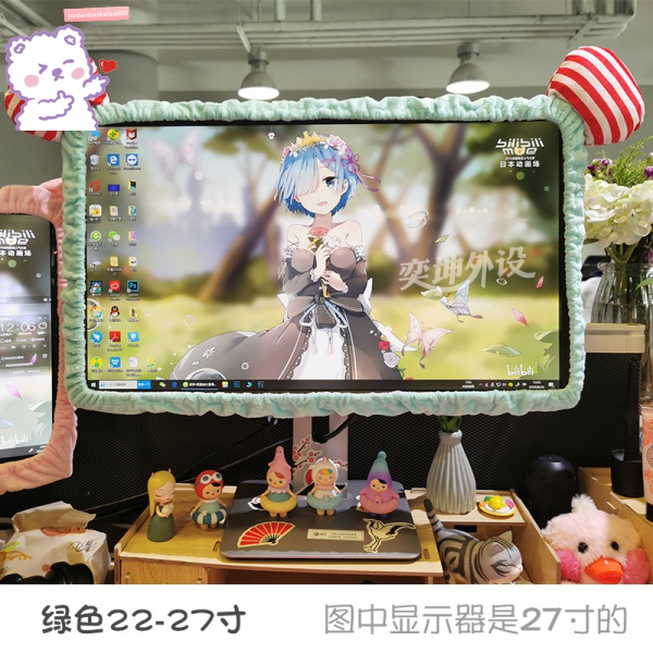 Ốp Vỏ Bọc Bảo Vệ Viền Máy Tính / Màn Hình Lcd / Máy Tính / Máy Nghe Nhạc Chống Bụi Bằng Lông Nhung Kiểu Hoạt Hình | BigBuy360 - bigbuy360.vn