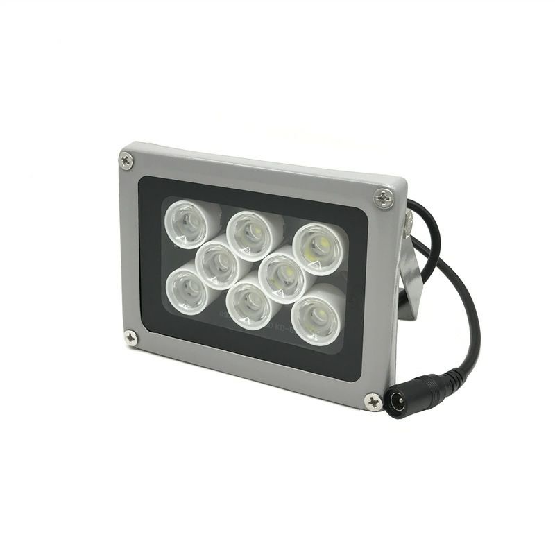 Đèn led ánh sáng trắng hỗ trợ camera nhìn đêm cảm biến thông minh