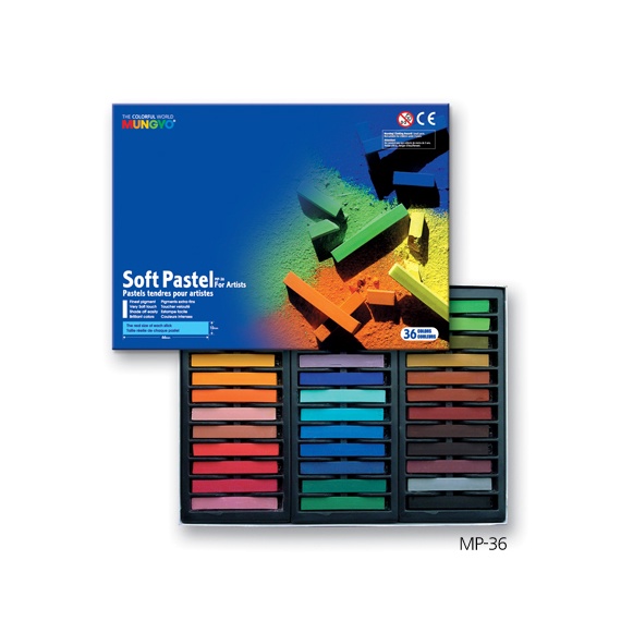 [ TÂM TÂM ]-Phấn Tiên Mungyo Hàn Quốc 12/24/26/48 màu-Soft Pastel