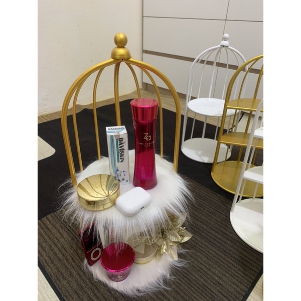kệ mỹ phẩm lồng  (𝗛𝗮̀𝗻𝗴 𝗫𝗶̣𝗻 - 𝗦𝗶𝗲̂𝘂 𝗦𝗮𝗻𝗴) , kệ đựng mỹ phẩm để bàn