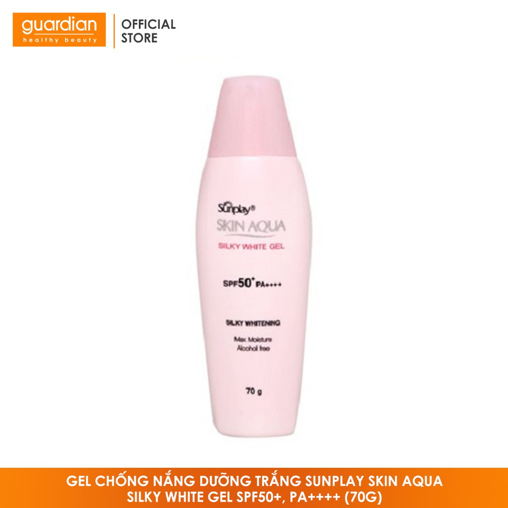 Gel Chống Nắng Dưỡng Trắng Sunplay Skin Aqua Silky White Gel SPF50+, PA++++ (70g)