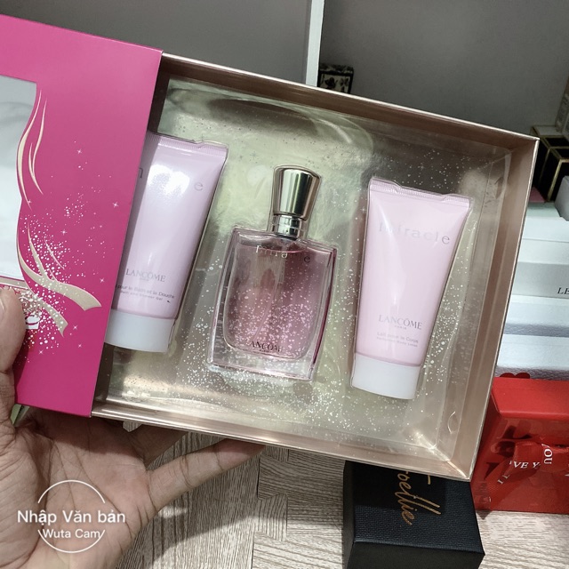 Set nước hoa lancôme miracle 30ml