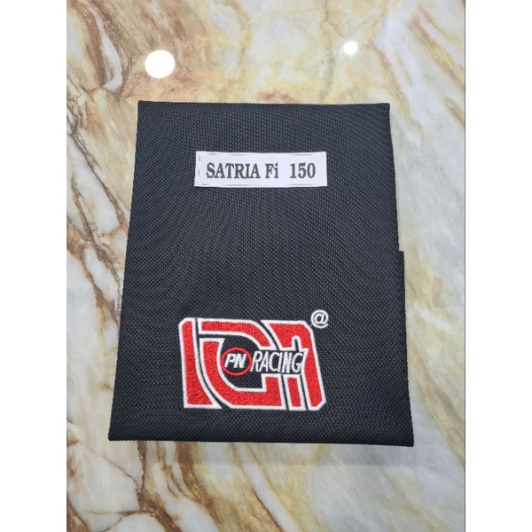 Áo Yên Xe Satria Zin Thun Chỉ Đỏ Chữ Thêu Da Thun Thái Mịn " Hàng Đẹp Tẩy Thái Loại 1 Nha "