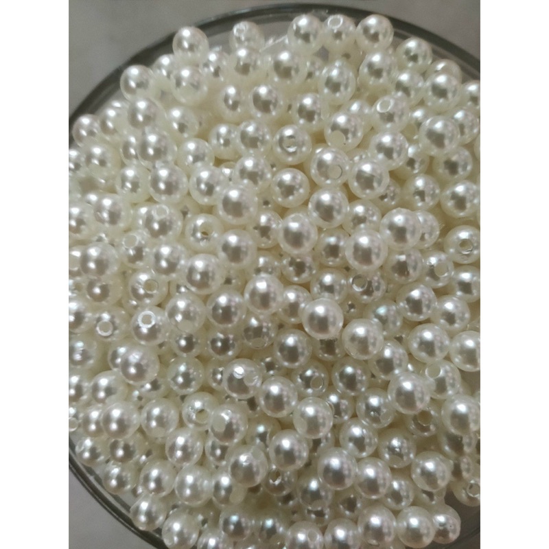 Sỉ 1kg hạt trai nhựa trang trí,làm đồ hanmade,trang trí oản,hoa sáp