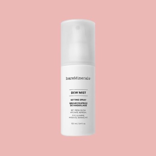 [CÓ SẴN]🥤BareMinerals Dewy Mist Setting Spray - Xịt khoá makeup phủ sương - Minisize