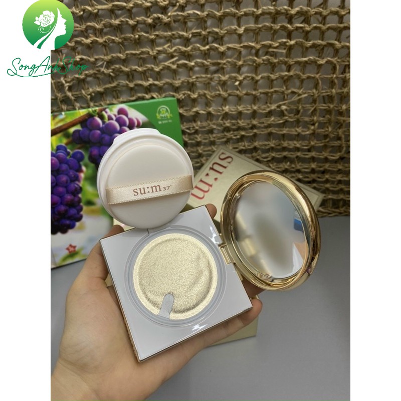 Phấn nước “nước thần” Sum37 Secret Essence In Cushion phiên bản 2021 SPF50+/PA+++(#1 Light Beige) | BigBuy360 - bigbuy360.vn