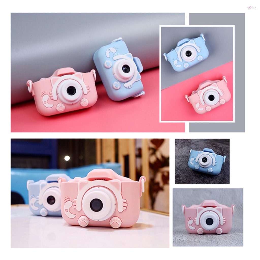 Camera kỹ thuật số 20MP 1080P HD có thể sạc lại dễ thương với màn hình 1.9 Inch 32GB hỗ trợ thẻ nhớ 3-10 cho bé
 | BigBuy360 - bigbuy360.vn