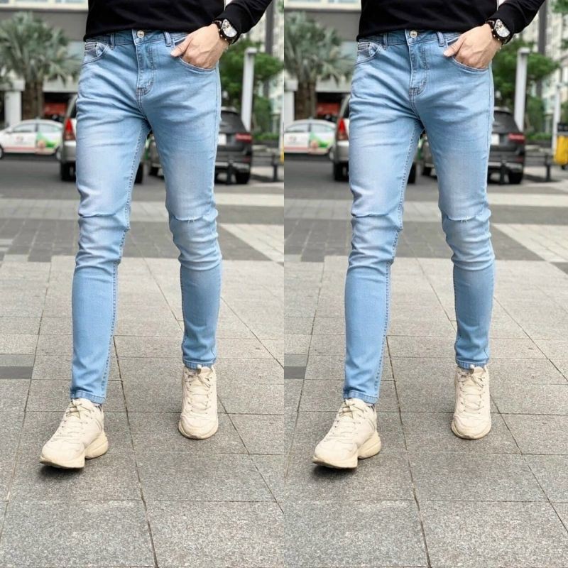 Quần jean nam trơn cao cấp đẹp giá rẻ,quần bò cao cấp TAKA 9 | BigBuy360 - bigbuy360.vn
