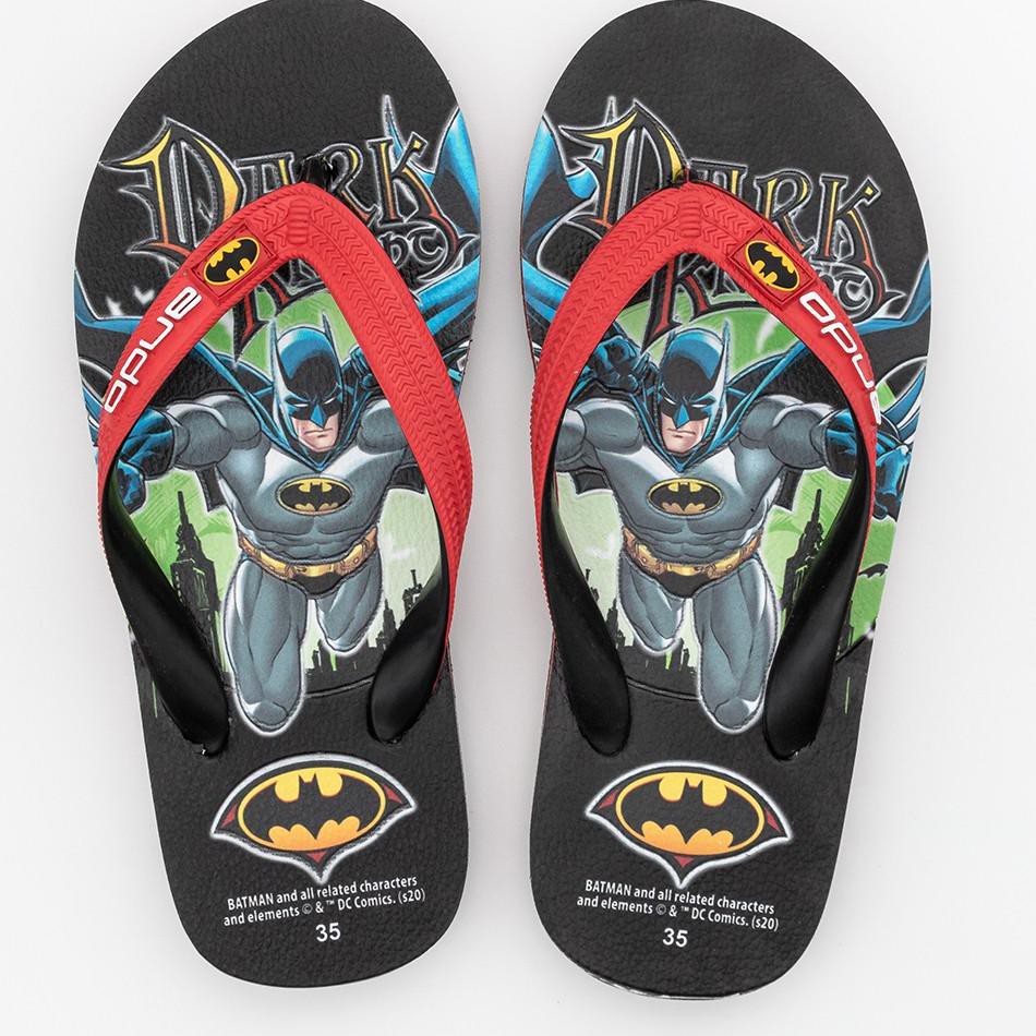 Mới Giày Sandal Biểu Tượng Batman Bt 310 Cho Tuổi Teen Đen