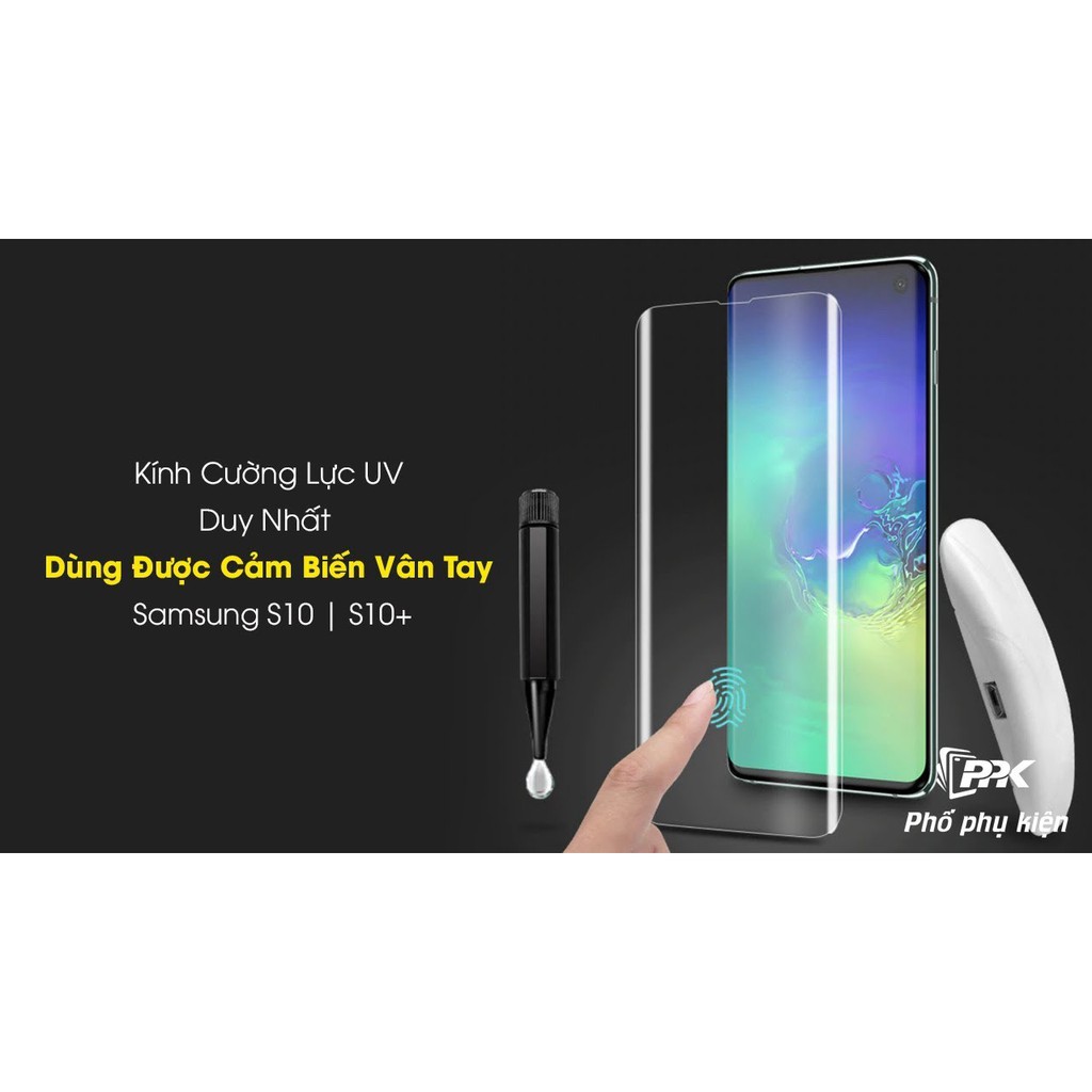 Kính Cường Lực Samsung S7 Edge/S8/S8P/S9/S9P/S10/S10 Plus Full Keo Nước UV Chính Hãng LITO /Si18