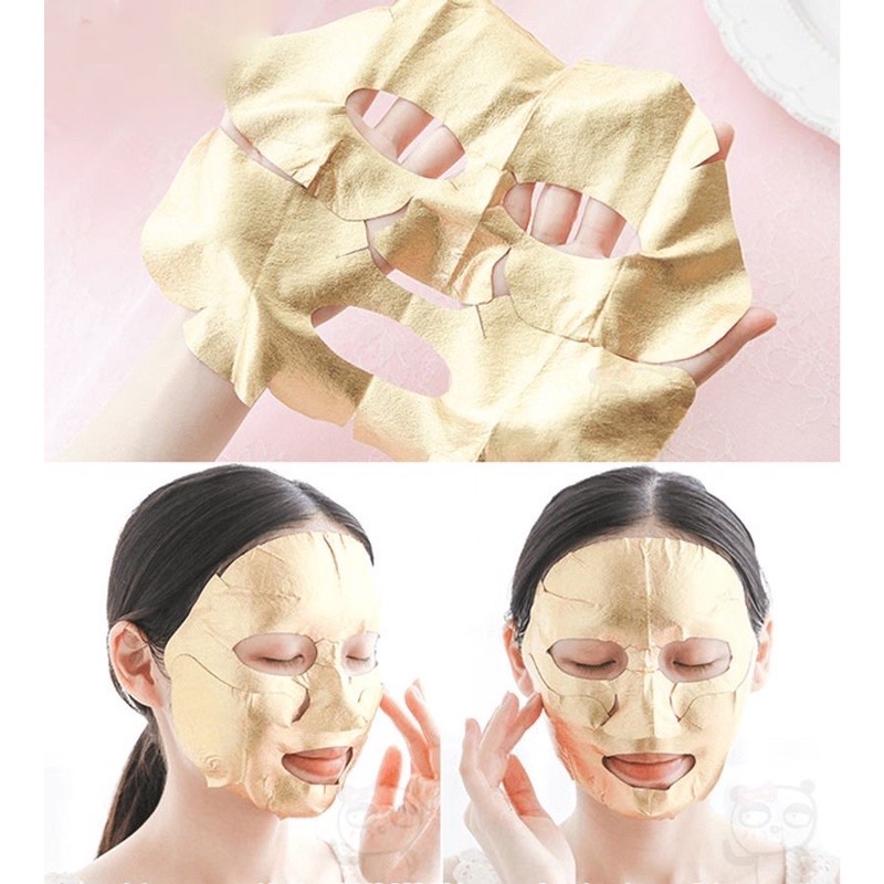 Combo 5 miếng Mặt nạ thiếc vàng Chống Lão Hóa, Giảm Nếp Nhăn BNBG Vita Cocktail Age Foil Mask Intensive Lifting 30ml