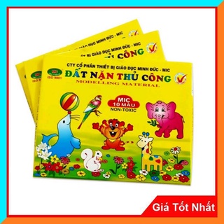 Đất Nặn Thủ Công MIC - Dùng Cho Học Sinh Mẫu Giáo, Tiểu Học,An toàn, Không Độc Hại