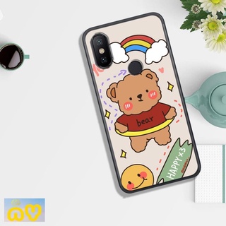 ỐP  XIAOMI MI 6X/MI A2/MI S2/REDMI 6 PRO/MI 8/MI 8 LITE, IN HÌNH CHÚ GẤU NHỎ ĐÁNG YÊU. Như Ý