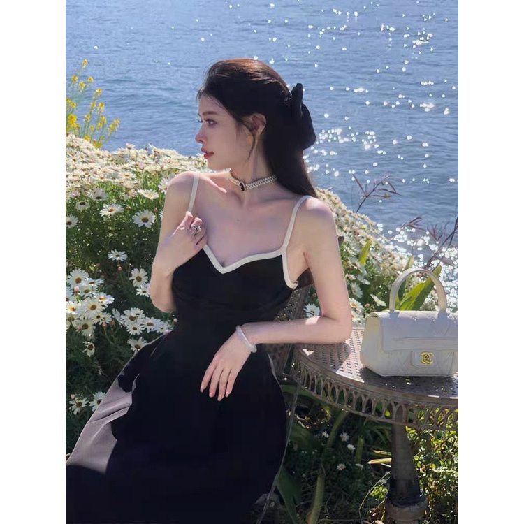 sexy đầm đen đầm hở lưng váy đi biển đầm dài váy cổ yếm váy tay bồng đầm trễ vai váy bầu mùa hè váy tiểu thư sang chảnh đầm dài đầm bigsize nữ váy nữ xinh váy đi chơi đầm đi tiệc đầm nữ