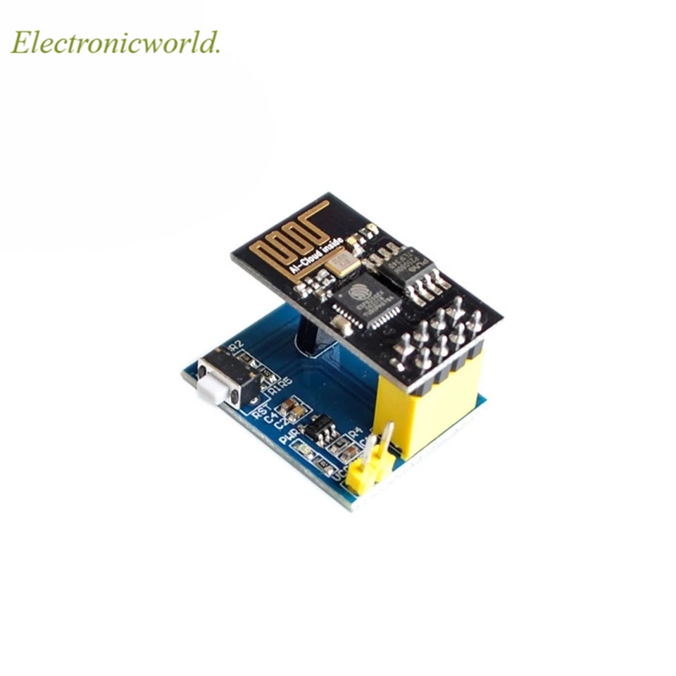 Bảng Mạch Cảm Biến Nhiệt Độ Không Dây Esp-01 / Esp-01S Esp8266 Ds18B20 Cho Arduino R3 Iot Wifi