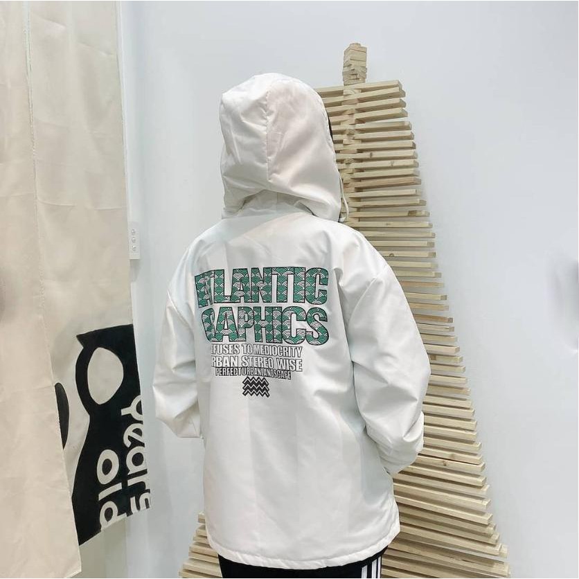 ÁO KHOÁC DÙ NAM NỮ UNISEX CAO CẤP HADI ĐỦ MÀU ĐỦ SIZE VẢI DÙ DÀY DẶN IN CHỮ ATLANTIC CỰC ĐẸP CỰC HOT