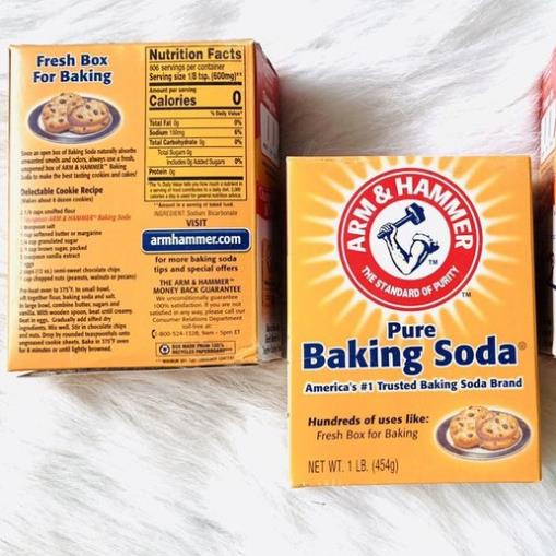 Bột nổi baking soda Arm &amp; Hammer hộp 454g