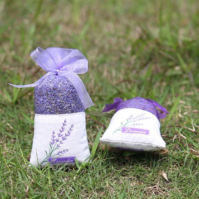 Túi thơm nụ Hoa Oải Hương Lavender thơm dịu để tủ quần áo làm thơm phòng