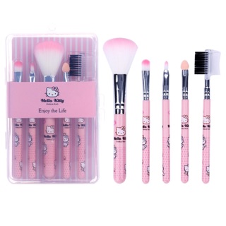 Bộ cọ trang điểm Hello Kitty 5 cây ( ảnh thật shop chụp )