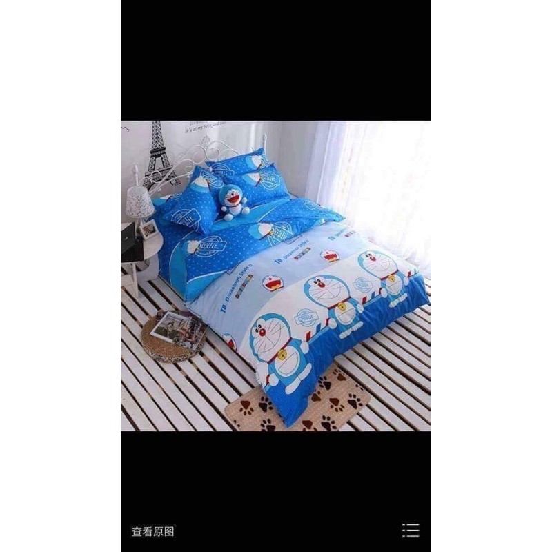 Vỏ chăn long được ruột poly Cotton Bo Decor có kéo khoá