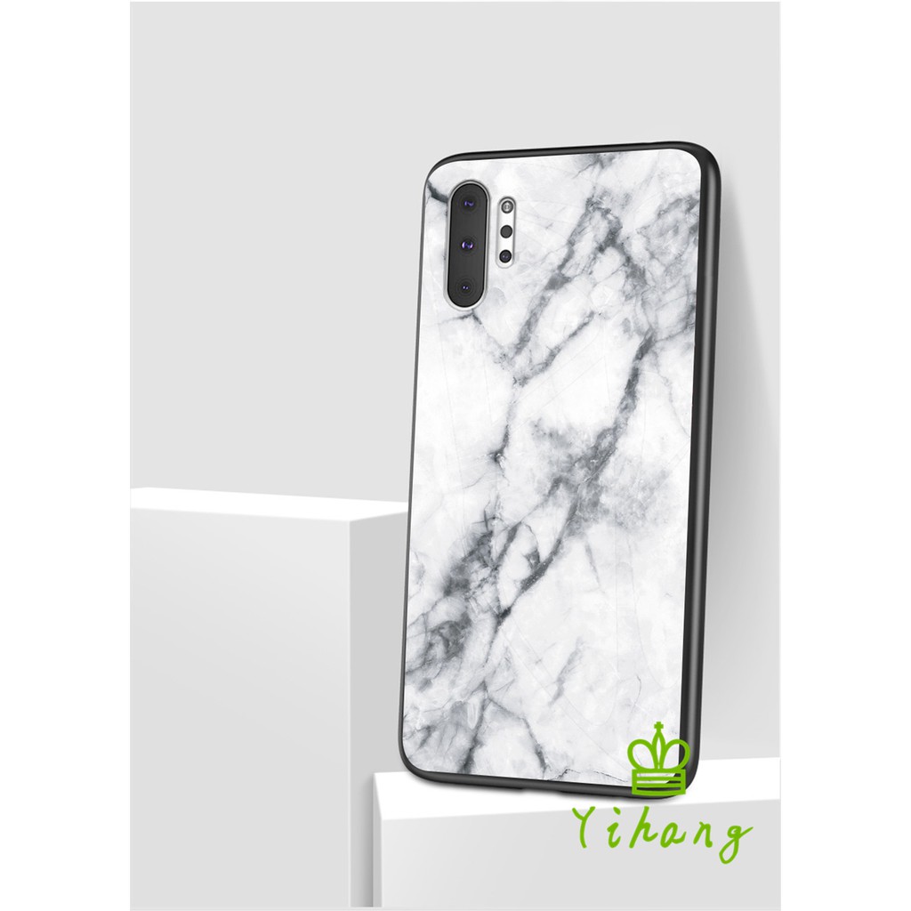 Huawei Mate 10 Pro Marble Mirror Tempered Glass Case