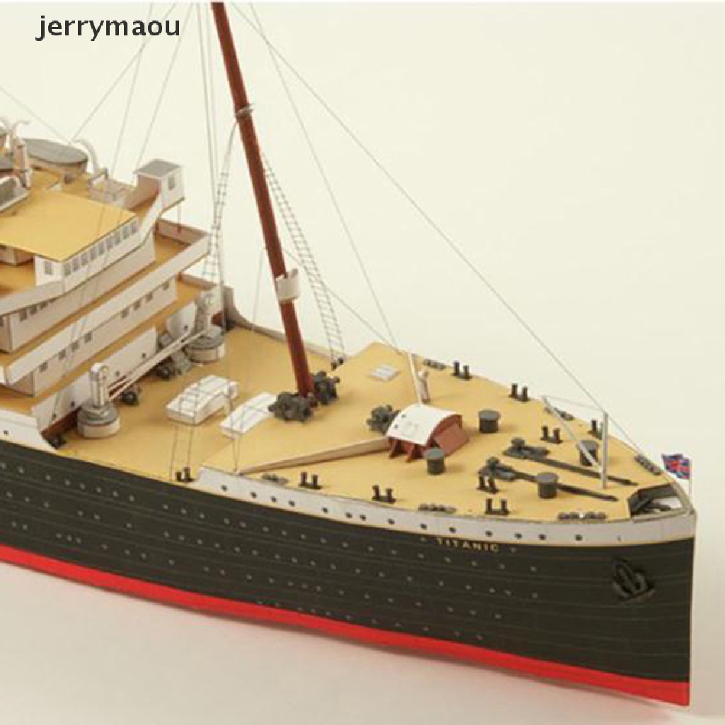 Bộ Mô Hình Tàu Titanic 3D Bằng Giấy Tỉ Lệ 1: 400 DIY