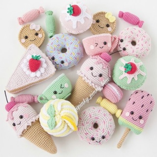Đồ chơi cho bé bằng len.handmade
