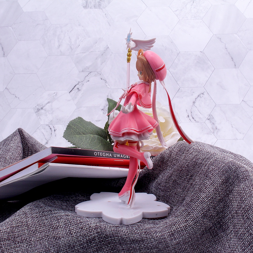 Mô hình nhân vật anime thủ lĩnh thẻ bài Sakura đáng yêu