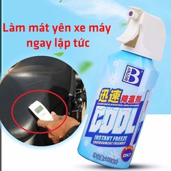 Bình xịt làm lạnh tức thời ô tô xe máy Instant Freeze Cool 180ml - 300ml - Làm lạnh nhanh, khử mùi hiệu quả GD223