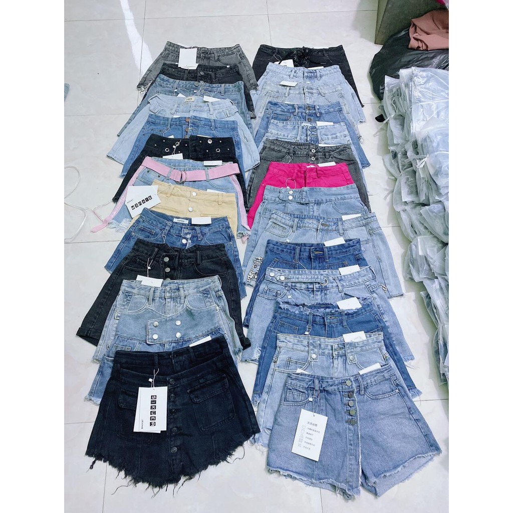 Quần short jean nữ, quần short bò nữ, quần đũi nữ Coca Unisex cao cấp đủ size QD04