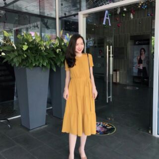 Váy mango 3 tầng