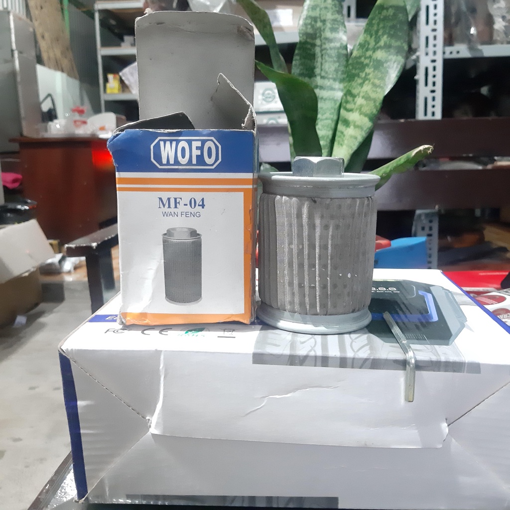Lọc nhiên liệu (Lọc dầu thủy lực), mã lọc MF-04, lắp trước hệ thống thủy lực máy công trình
