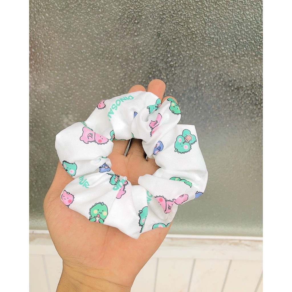 Cột Tóc Vải Scrunchies - Dây Buộc Tóc Scrunchies