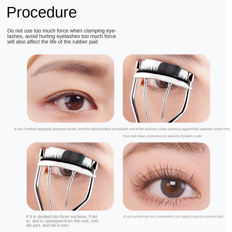 Dụng cụ bấm cong mi bằng thép không gỉ One Fly Flush Day