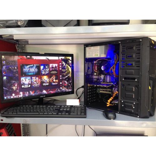 BỘ MÁY TÍNH BÀN CHƠI PUBG Mobi GTA V LOL CF CSO  - Có Quạt LED - PHÍM + CHUỘT | BigBuy360 - bigbuy360.vn