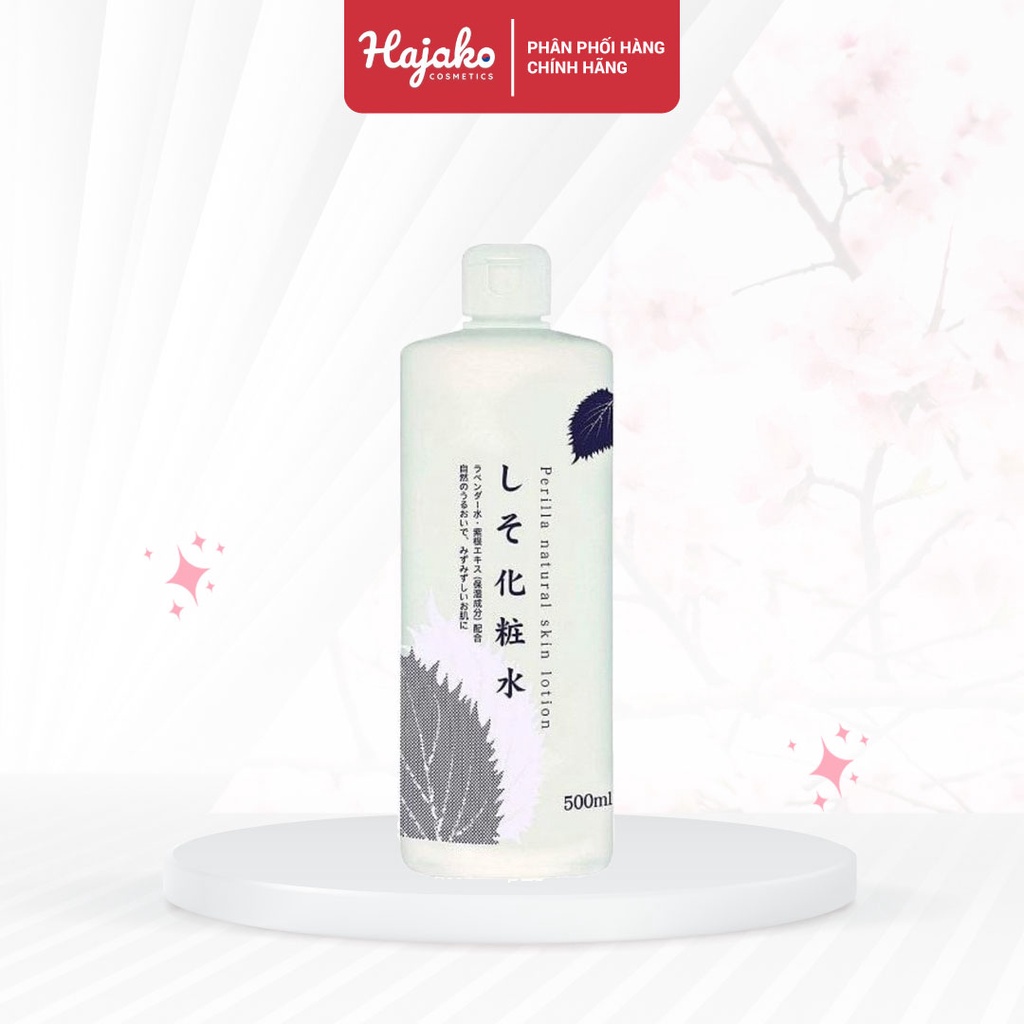 Nước Hoa Hồng Diếp Cá, Tía Tô Nhật Bản Dokudami Chinoshio Natural Skin Lotion 500ml