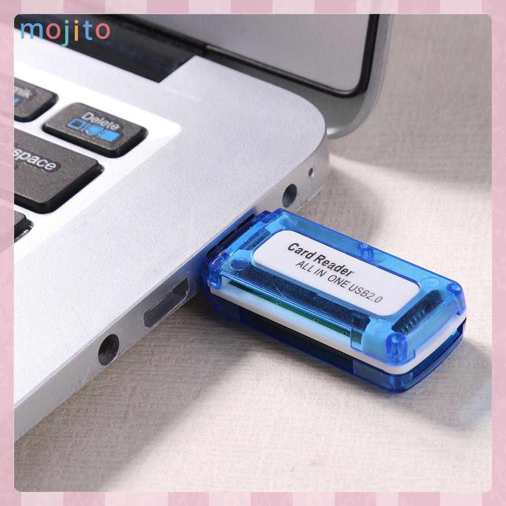 Đầu Đọc Thẻ Nhớ Usb 2.0 4 Trong 1 Cho Micro Sd Tf M2