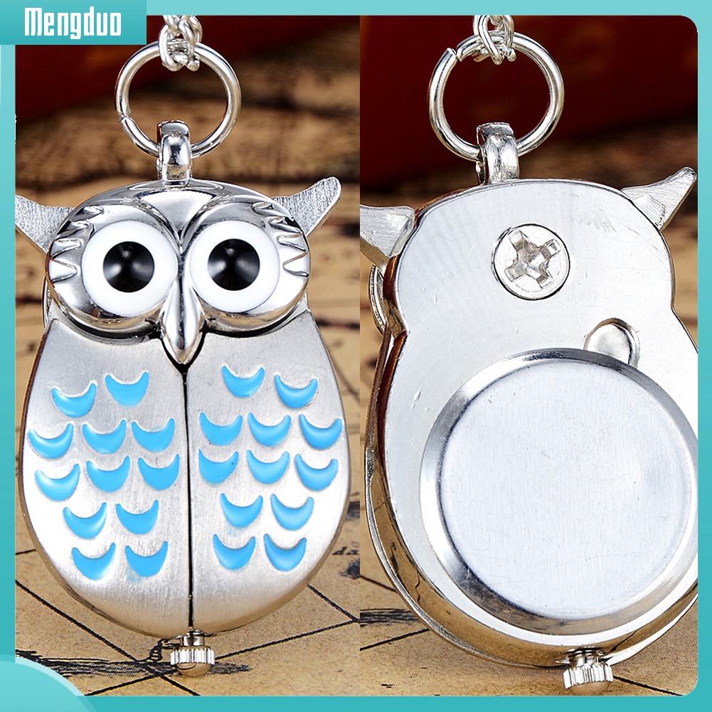 Đồng hồ bỏ túi thiết kế hình chim cú độc đáo