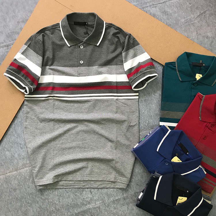 ÁO THUN NAM SỌC CAO CẤP CỔ BẺ NEW MEN | BigBuy360 - bigbuy360.vn