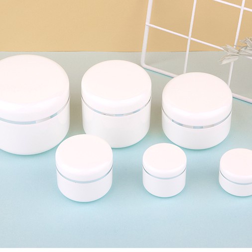 Hũ Chiết Mỹ Phẩm Màu Trắng Nhựa Cao Cấp 20g,30g,50g100g200g  Clovershop68
