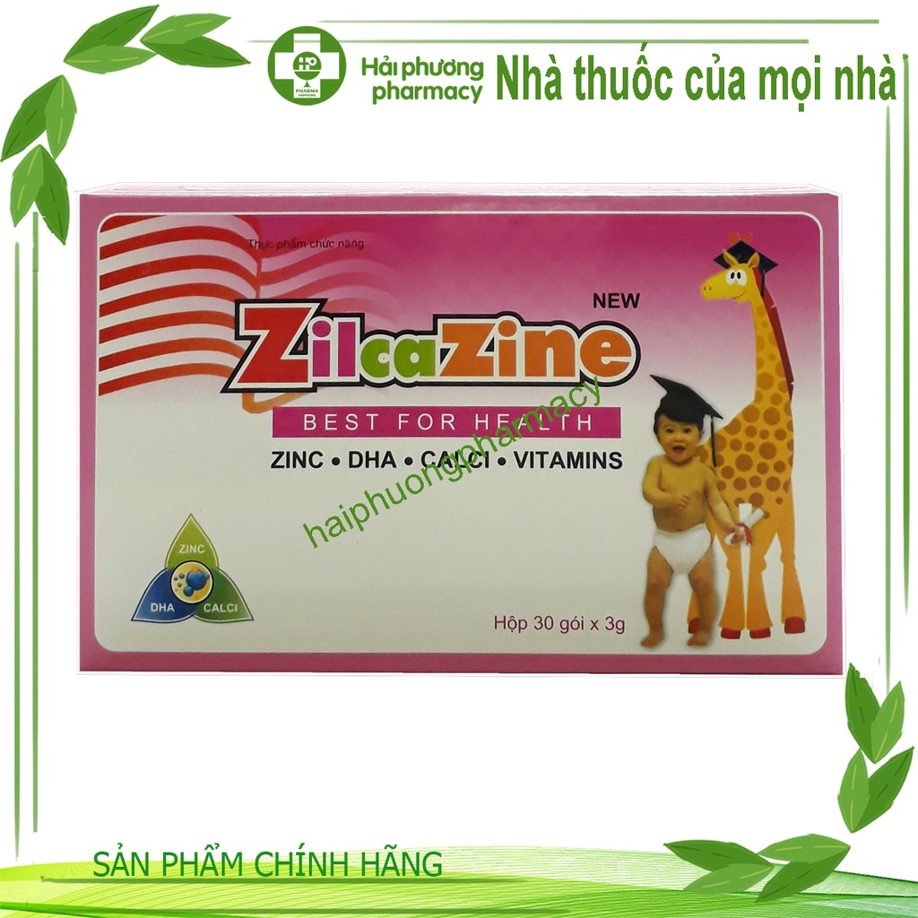 Cốm ZILCAZINE - Hỗ trợ tăng cường sức đề kháng , kích thích ăn ngon cho bé