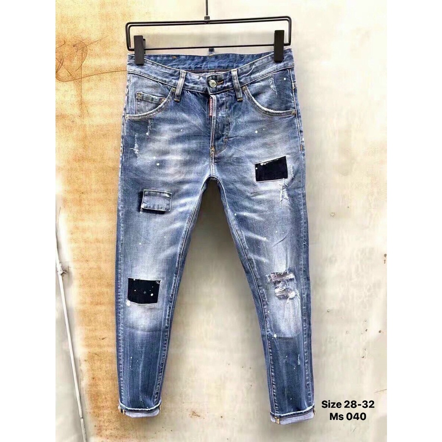 Quần Jean Nam Hàn Quốc Co Dãn 4 Chiều , Form Skinny ⚡The Lizard⚡