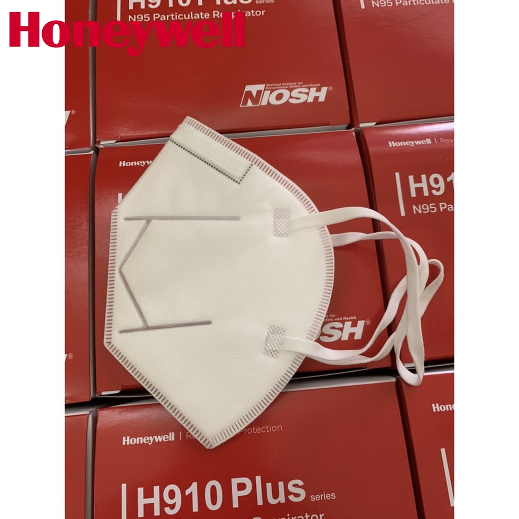 1 cái Khẩu trang N95 KN95 Honeywell H910 Plus khẩu trang chống bụi mịn Chính hãng Honeywell kháng khuẩn đeo qua đầu